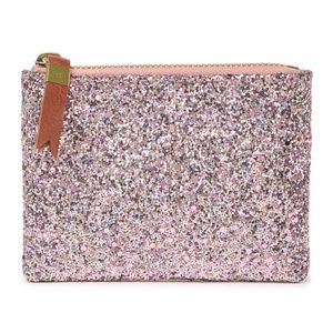 Madewell Leather & Glam Pouch Wallet
